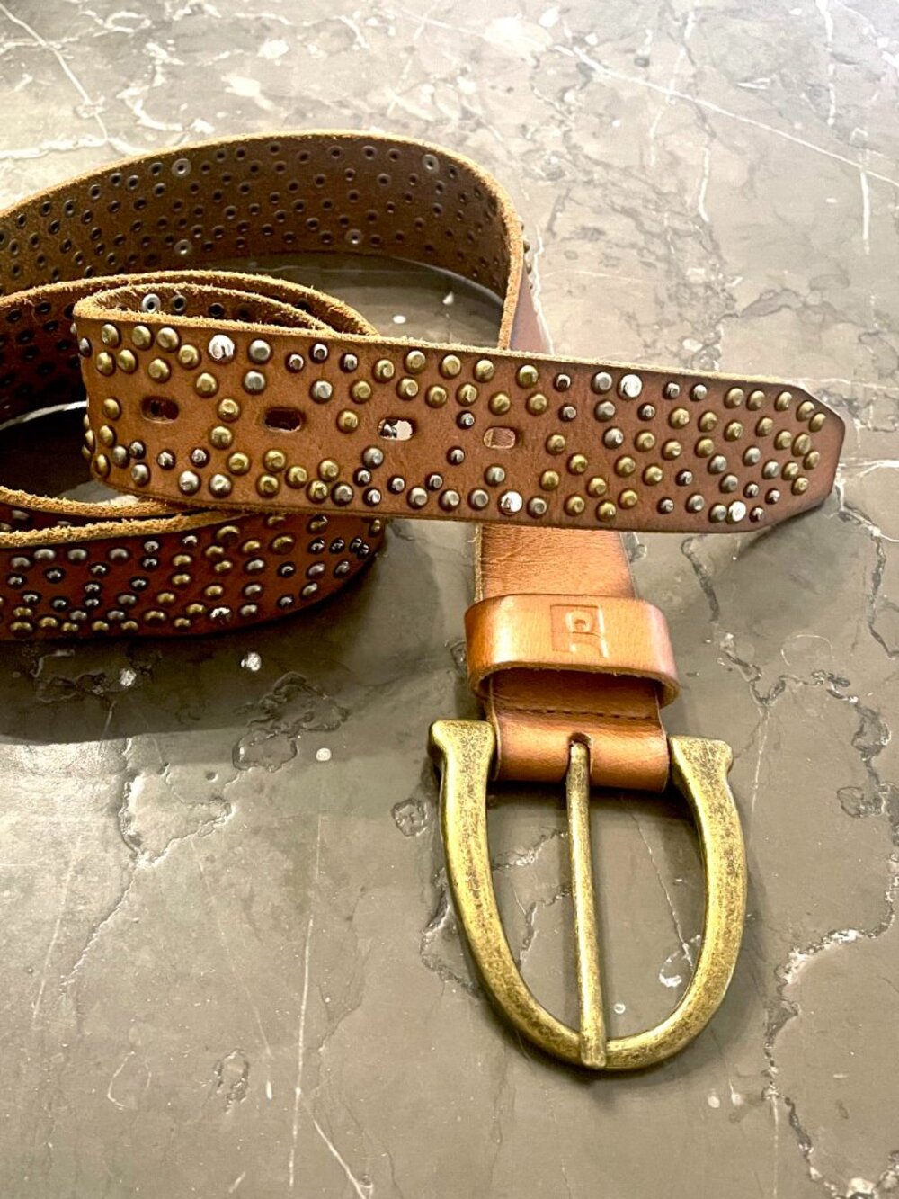 Joe's Jeans studded belt- 46"